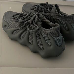 Adidas blue grey knit Sneakers